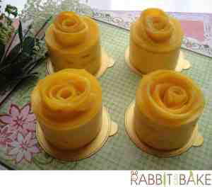 Mango Rosette Mouse Cake2